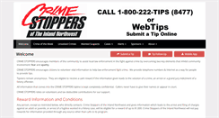 Desktop Screenshot of crimestoppersinlandnorthwest.org