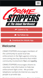 Mobile Screenshot of crimestoppersinlandnorthwest.org